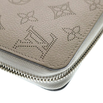 Louis Vuitton Mahina Zippy Wallet Long Wallet Card Case Long Wallet Beige