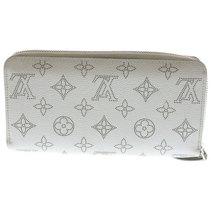 Louis Vuitton Mahina Zippy Wallet Long Wallet Card Case Long Wallet Beige
