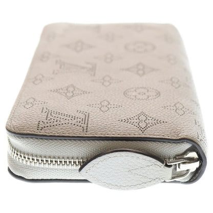 Louis Vuitton Mahina Zippy Wallet Long Wallet Card Case Long Wallet Beige
