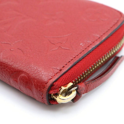 Louis Vuitton Monogram Empreinte Portefeuille Clemence Freesia Long Wallet Long