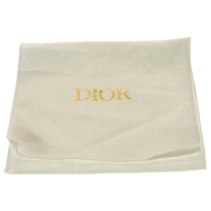 Christian Dior Cannage Lambskin Leather Card Coin Fragment Case Gold Hardware