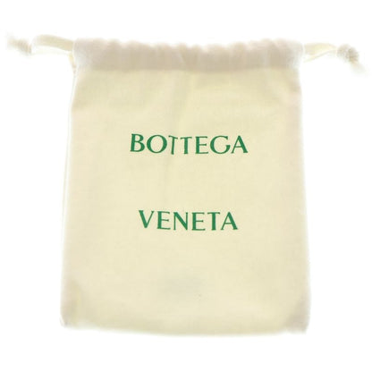 Bottega Veneta Intrecciato Bi-Colored Bi-Fold Wallet Compact Wallet Brown and