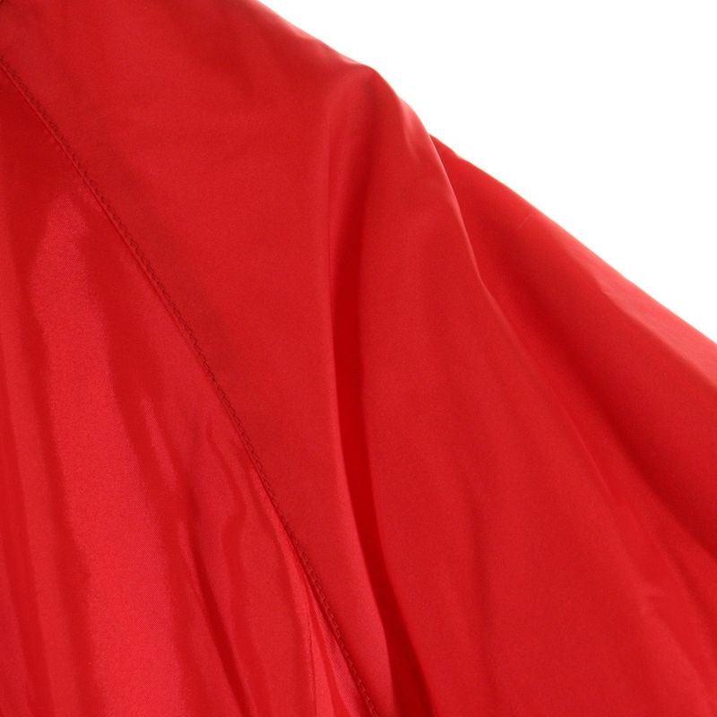 Celine 22ss Back Logo Nylon Satin Teddy Jacket Blouson Red 2w365495m