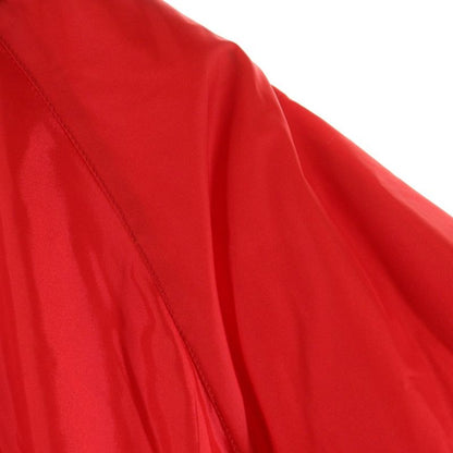 Celine 22ss Back Logo Nylon Satin Teddy Jacket Blouson Red 2w365495m