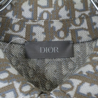 Dior 20ss Oblique Overshirt 023m550at099 Oblique All-Over Cotton Long Sleeve
