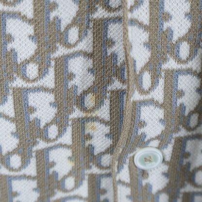 Dior 20ss Oblique Overshirt 023m550at099 Oblique All-Over Cotton Long Sleeve