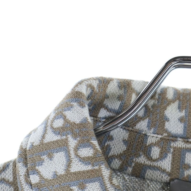 Dior 20ss Oblique Overshirt 023m550at099 Oblique All-Over Cotton Long Sleeve