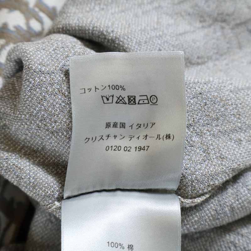 Dior 20ss Oblique Overshirt 023m550at099 Oblique All-Over Cotton Long Sleeve