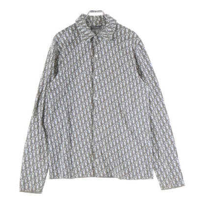 Dior 20ss Oblique Overshirt 023m550at099 Oblique All-Over Cotton Long Sleeve