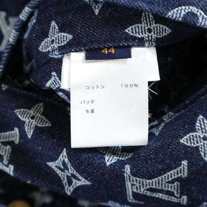 Louis Vuitton 18aw Pop Up Store Limited Edition Denim Jacket Indigo Hfa01wgu0