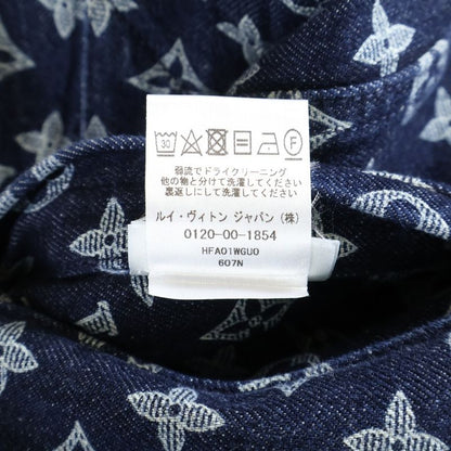 Louis Vuitton 18aw Pop Up Store Limited Edition Denim Jacket Indigo Hfa01wgu0