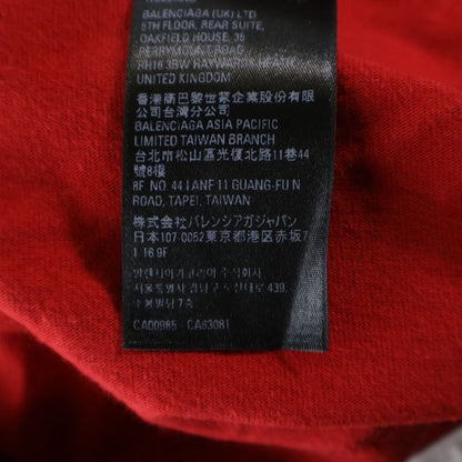 Balenciaga X Adidas T-Shirt Adidas Short-Sleeved T-Shirt Red 739101 Tnva6