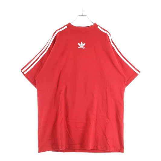 Balenciaga X Adidas T-Shirt Adidas Short-Sleeved T-Shirt Red 739101 Tnva6
