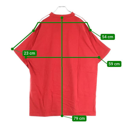 Balenciaga X Adidas T-Shirt Adidas Short-Sleeved T-Shirt Red 739101 Tnva6