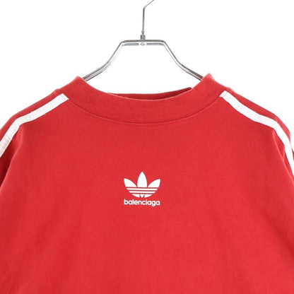 Balenciaga X Adidas T-Shirt Adidas Short-Sleeved T-Shirt Red 739101 Tnva6
