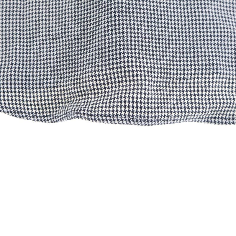 Saint Laurent Paris Staggered Long-Sleeved Shirt 340855 Black White