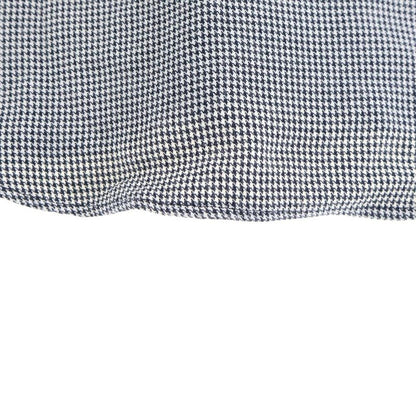 Saint Laurent Paris Staggered Long-Sleeved Shirt 340855 Black White