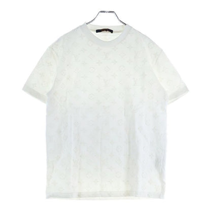 Louis Vuitton 20ss Monogram Hook and Loop Short-Sleeved T-Shirt Cut and Sewn