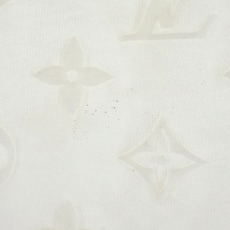 Louis Vuitton 20ss Monogram Hook and Loop Short-Sleeved T-Shirt Cut and Sewn