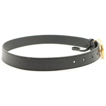 Gucci GG Marmont Belt Black Leather 414516 Gold Hardware