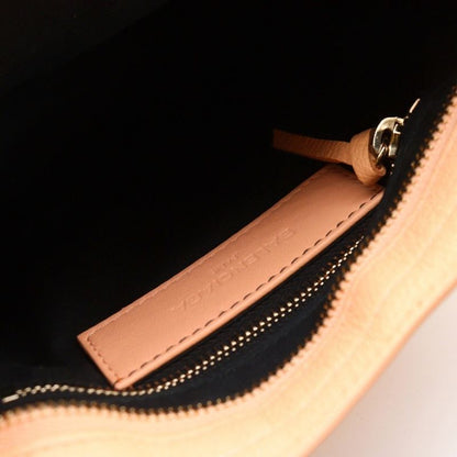 Balenciaga Classic Mini City Handbag Shoulder Bag Salmon Pink Leather 300295