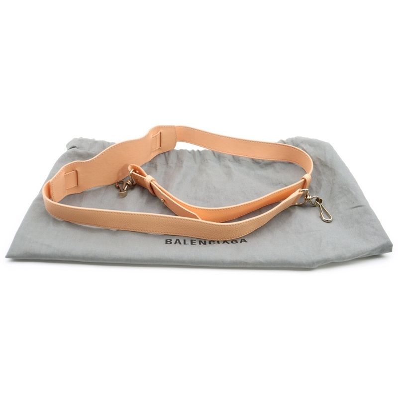 Balenciaga Classic Mini City Handbag Shoulder Bag Salmon Pink Leather 300295