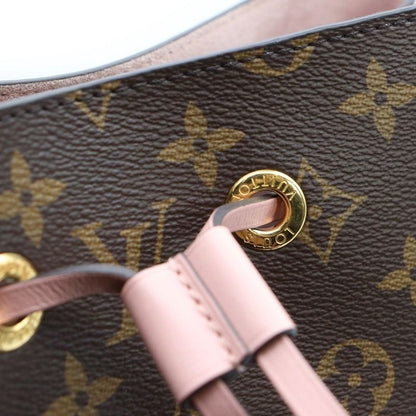 Louis Vuitton Monogram Neo-No 2way Bag Handbag Shoulder Bag Brown X Pink
