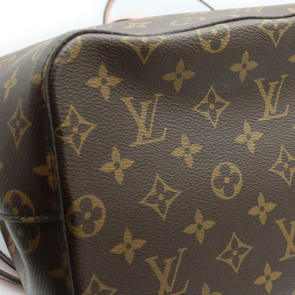 Louis Vuitton Monogram Neo-No 2way Bag Handbag Shoulder Bag Brown X Pink