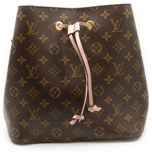 Louis Vuitton Monogram Neo-No 2way Bag Handbag Shoulder Bag Brown X Pink