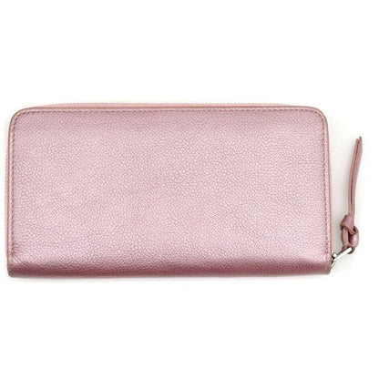 Louis Vuitton Zippy Lock Me Crystal Rose Long Wallet Long Wallet Metallic Pink