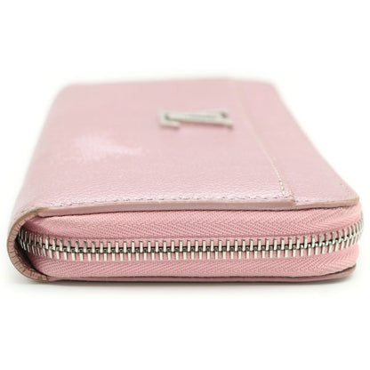 Louis Vuitton Zippy Lock Me Crystal Rose Long Wallet Long Wallet Metallic Pink