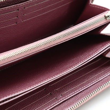 Louis Vuitton Zippy Lock Me Crystal Rose Long Wallet Long Wallet Metallic Pink