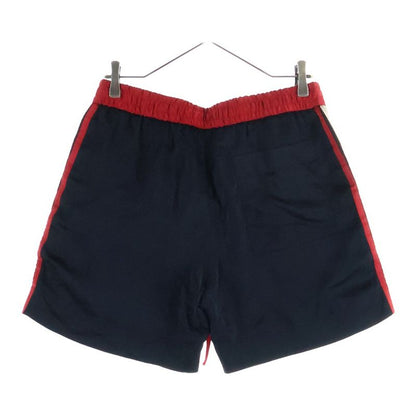 Gucci Sideline Nylon Draw String Shorts Black Red 522951