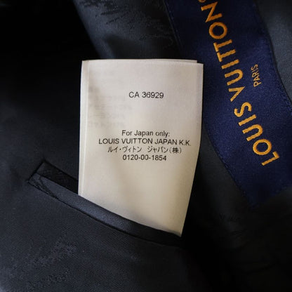 Louis Vuitton 24aw Logo All-Over Zip-Up Tailored Wool Blouson Rm242mf-Dli-Hrfb1e