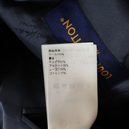 Louis Vuitton 24aw Logo All-Over Zip-Up Tailored Wool Blouson Rm242mf-Dli-Hrfb1e