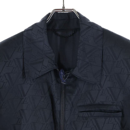 Louis Vuitton 24aw Logo All-Over Zip-Up Tailored Wool Blouson Rm242mf-Dli-Hrfb1e