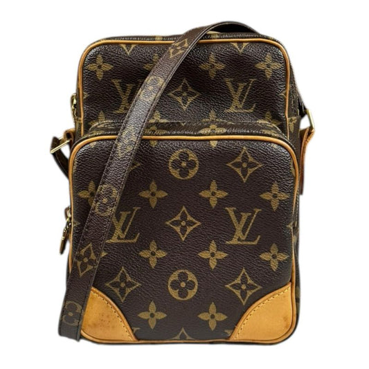 Louis Vuitton Amazon Monogram Shoulder Bag Monogram Canvas M45236 Brown Women