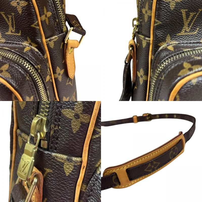 Louis Vuitton Amazon Monogram Shoulder Bag Monogram Canvas M45236 Brown Women
