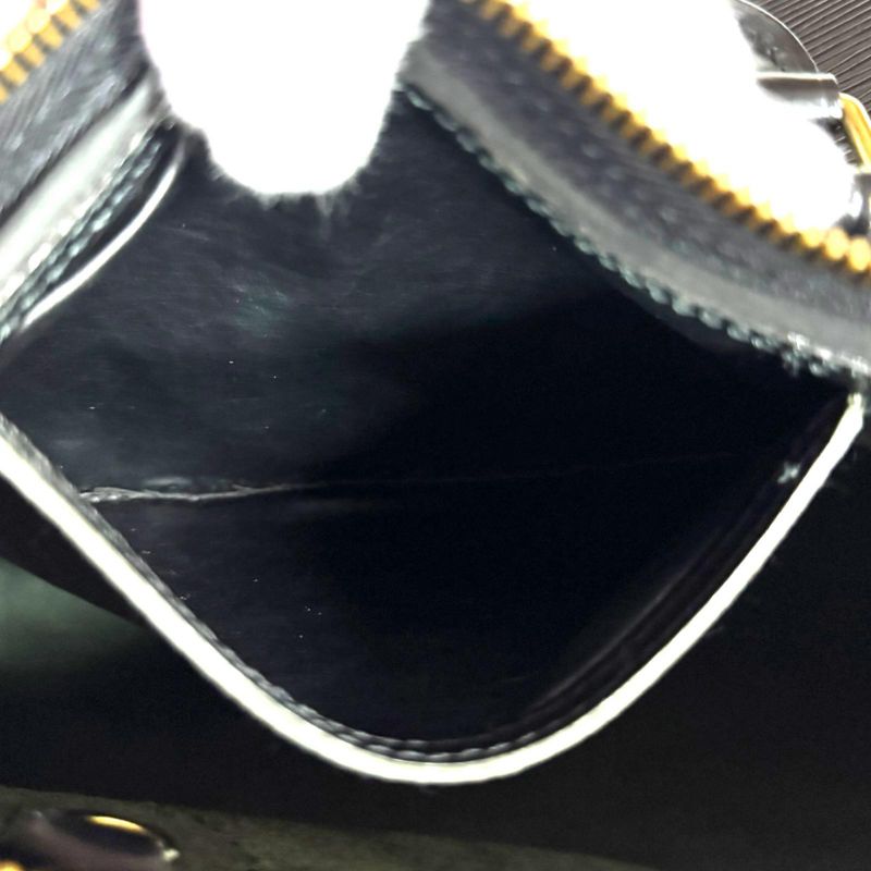 Louis Vuitton Speedy 25 Epi Handbag Epi Leather M43012 Black Women Louis