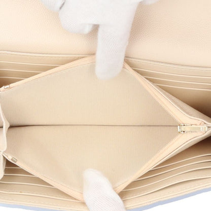 Chanel Classic Long Flap Wallet Matelasse Long Wallet Caviar Skin Ap0241 Ladies