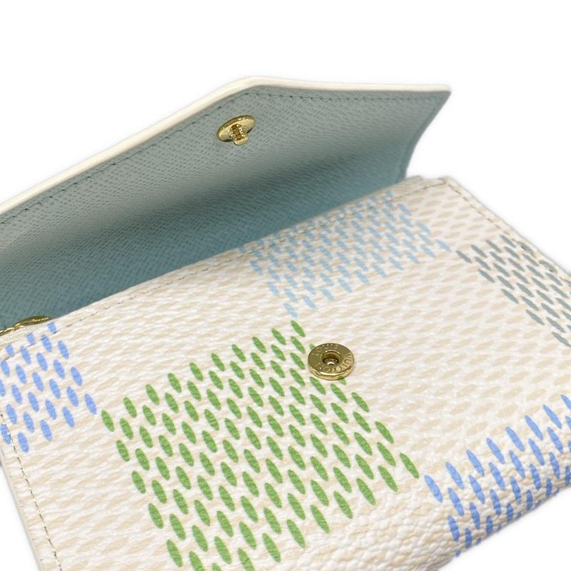 Louis Vuitton Trifold Wallet Damierlicious Excellent Condition Portefeuille