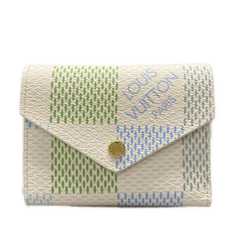 Louis Vuitton Trifold Wallet Damierlicious Excellent Condition Portefeuille