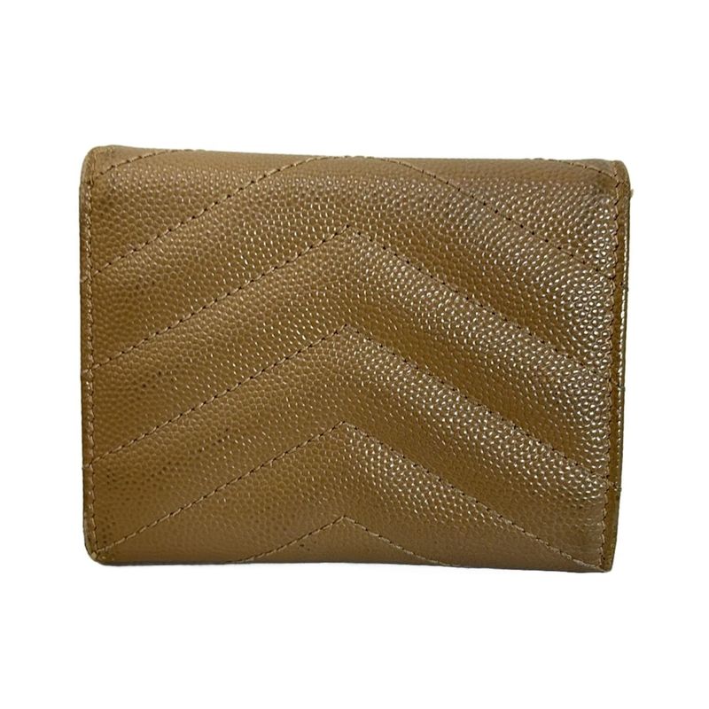 Saint Laurent Paris Key Case - 580656 Beige 6 Hooks Quilted Leather