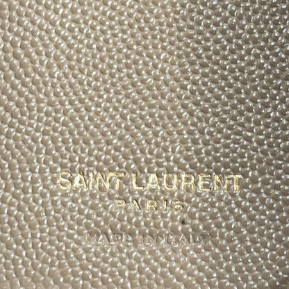 Saint Laurent Paris Key Case - 580656 Beige 6 Hooks Quilted Leather