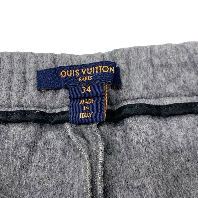 Louis Vuitton Bottoms Wool Gray Shorts Logo