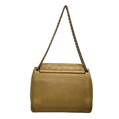 Chanel Shoulder Bag Chocolate Bar2.55 Beige Flap Bag Vintage Gold Hardware