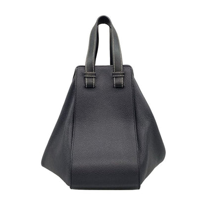Loewe Handbag Hammock Bag Small 38712kbn60 Dark Navy and Black Leather