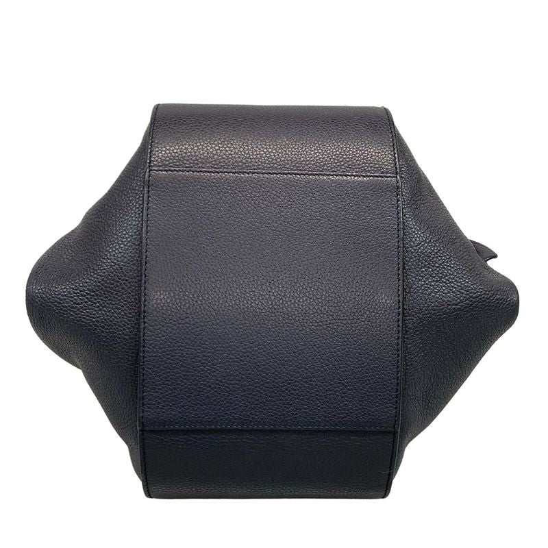 Loewe Handbag Hammock Bag Small 38712kbn60 Dark Navy and Black Leather