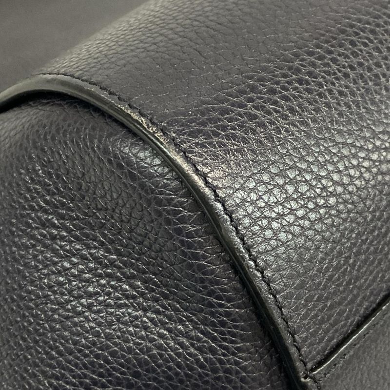 Loewe Handbag Hammock Bag Small 38712kbn60 Dark Navy and Black Leather