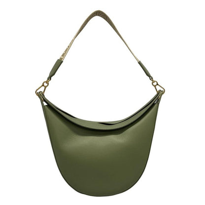 Loewe Shoulder Bag Luna Bag Green Leather